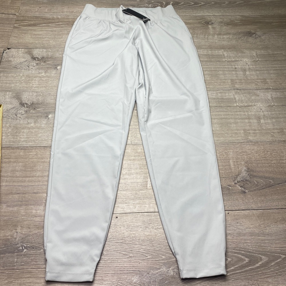Primo Jogger Pants‎ Womens XL Tall Light Gray Golf Athletic NWT